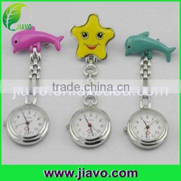 2015 cute design cartoon nurse watch with top quality