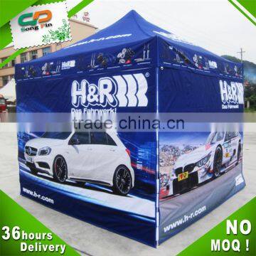 3x3m folding marquee canopy tent with sublimation printing