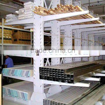 Used Cantilever Double Deep Heavy Duty Storage Rack