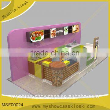 Modern good craft yogurt shop furniture