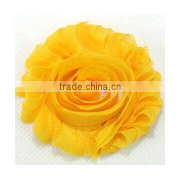 Fashion 2.5" Chiffon Shabby Trim Chic Shabby Flower Trim photo-4