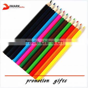 high quality color pencil wooden coloring pencils for kids