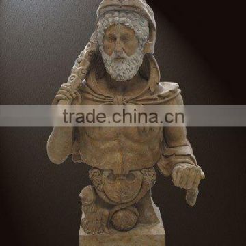 marble stone bust statue