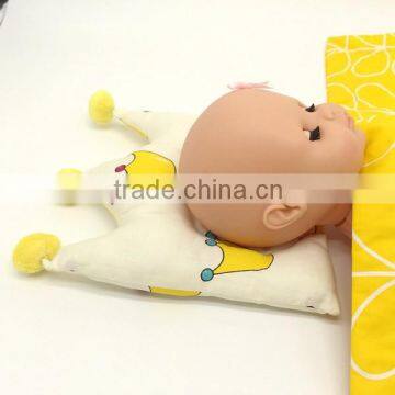 20x30 Square Design Skin Friendly Printed Head Support Baby Travel Pillow photo-4