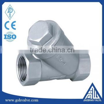 stainless steel y type thread filter