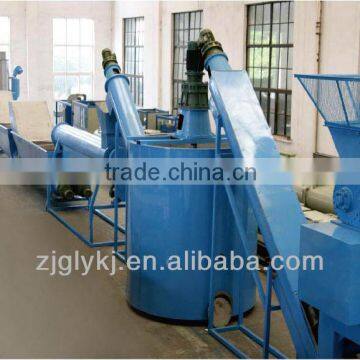 PET bottles crushing washing recycling machine from zhangjiagang