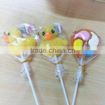 Halal Duck Shape Jelly Candy / Soft Jelly Candy Lollipop photo-3