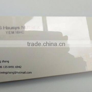 high flatness high glossy pet fibreboard for high end market