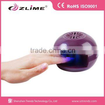 Personal home use battery operated automatical nail dryer