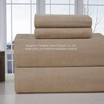 Heavyweight Cotton Flannel Sheet Set