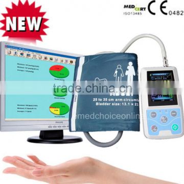 2016 new dynamic digital 24h BP measurement Ambulatory Blood Pressure Monitor ABPM2 with good price