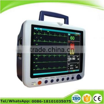 CE *ISO Certified Vital Sign Monitor / Patient Monitor 12 inch Multi Parameters medical equipment