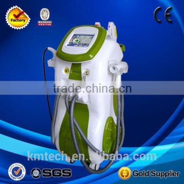 Medical 2014 High Power 6 In 1 E-light+ipl Rf+nd:yag Laser By Weifang KM Skin Care