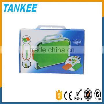 Color Cutting Board Extrusion Plastic Kitchen Chopping Board in Red&green photo-5