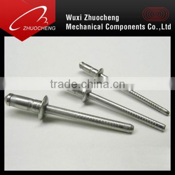 aluminum open end multi-grip type blind rivet