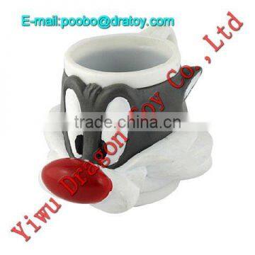 hot sale new designed plastic cup figurine