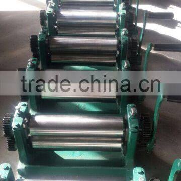 310mm comb foundation roller manual smooth foundation roller machine