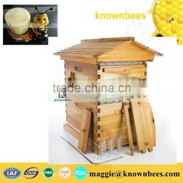 Factory supply langstroth beehive/self-flowing bee hive for beekeeping