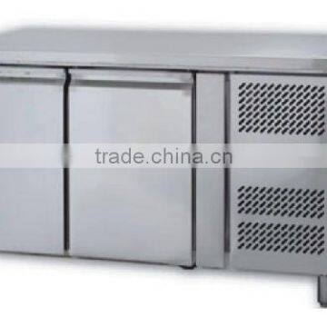 Deluxe worktop refrigerators Freezers air cooling Luxury European models two refrigerator freezer table