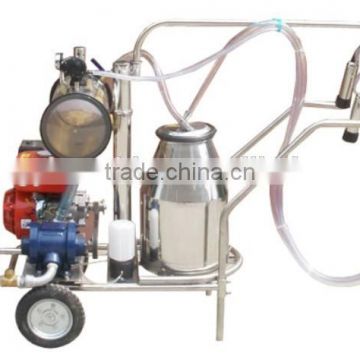 Hot sale Gasoline and Electric dairy milking machine with single/two bucket