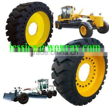 xcmg truck crane solid tire wheel 10.00-20 12.00-24 14.00-24 etc.