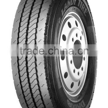 LANDY TIRE BRAND DA808 CHINESE TBR TIRES ALL POSITION SUITABLE FOR PAVEMENT ROAD