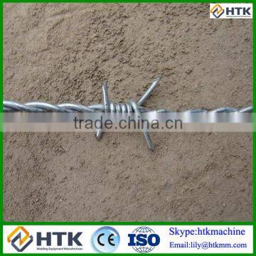 China Factory Price Double Twist High Tensile Quality 400M Hot Dipped Galvanized Steel Barbed Wire for Cattle Farm photo-6