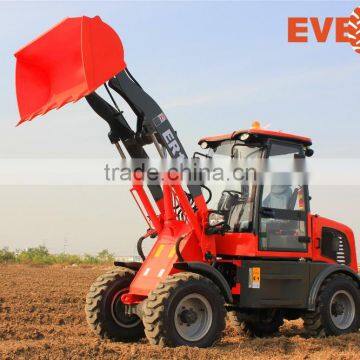 Everun Brand 1 Ton Mini Wheel Loader With Snow Bucket photo-5