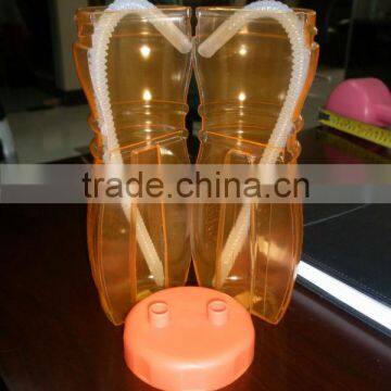 plastic cup, plastic bottle, acrylic bottle