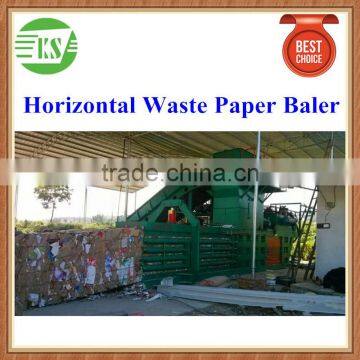 Horizontal Automatic Hydraulic Waste Cardboard Baler