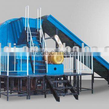 high capacity used tire recycling machine