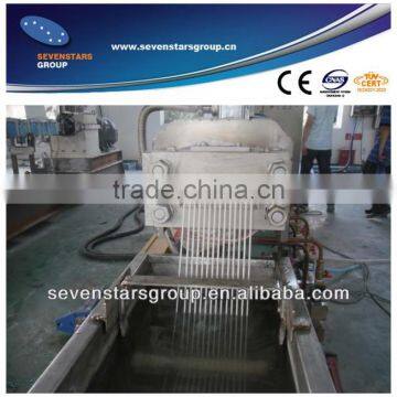 Plastic pellet production line