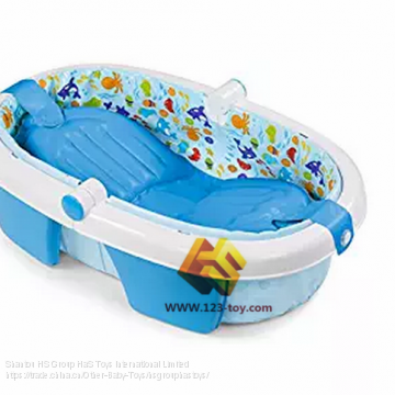 HS Group HaS Ha'S игрушки пластиковая складывающаяся ванна для младенцев photo-3