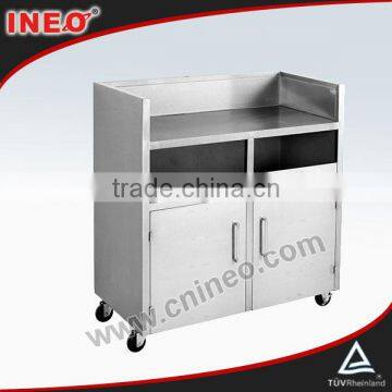 Kitchen Stainless Steel Mobile Storage Cabinet/ Kitchen Equipment