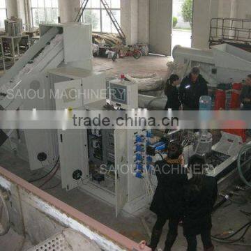 pe pp Film Two Extruder Granulation Line /plastic Granulation Machines/plastic Recycling Granulator photo-3