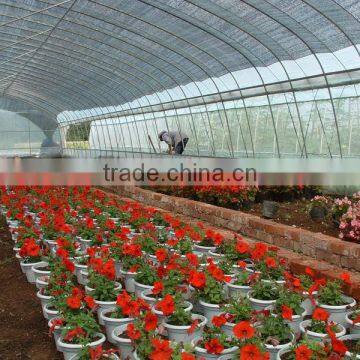 Multispan PE Film Greenhouse for Tomato Cucumber Flower Horticulture