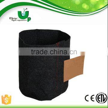 Hydroponics 5 Gallon Fabric Pot / Fabric Plant Grow Bags With Handle for Greenhouse