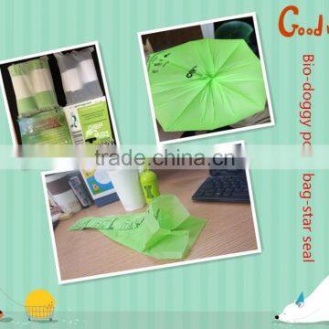 Factory Wholesale ASTMD6400 and En13432 Certified Biodegradable and Compostable Eco Doggy Poop Bags photo-3