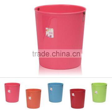 Plastic Widemouth Trash Can Dustbin Waste Bin 10L