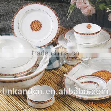 Haonai MU0120 customized dinnerware set, dinnerware set manufacture