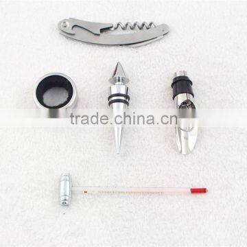 Wine Bottle Opener Set Corkscrew Kit Sommelier Stainless Steel Opener Tools Set photo-3