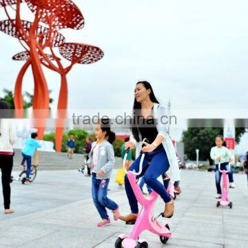 New Arrival Folding Mini Pedal Leisure Exercise Bike For Kids/Adults, 3 PV Wheels Aluminum Alloy Pedal Bikes For Wholesale photo-2