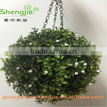 SJLJ013371 Artificial Hanging Plant / Artificial Plastic Boxwood Ball for Wedding / Event Decoration photo-3