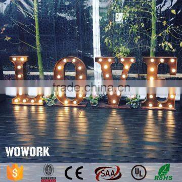 Wedding Light Up LOVE Marquee Letter photo-4