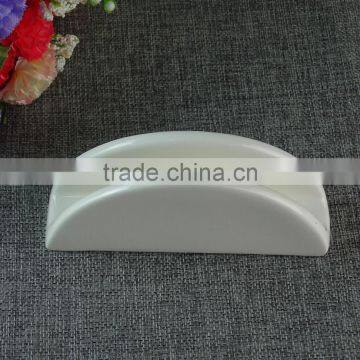 Stock Porcelain White Napkin Holder photo-2