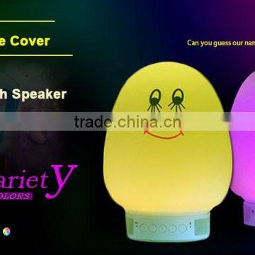 New Products Mini Speaker Sensor Day Night Light Switch Bluetooth Speaker With Led Light photo-2