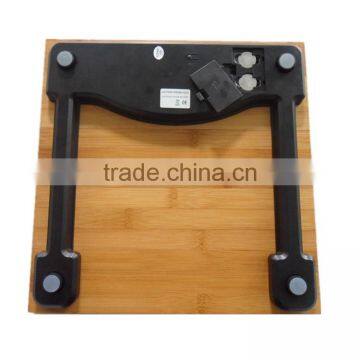 High Precision Bamboo Bathroom Body Scale photo-3