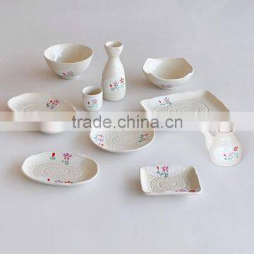 Japanese style dinnerware set