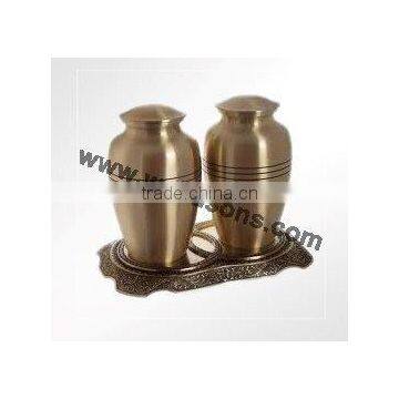 Hot Design Urns Brass | Home Use Metal Urns | Cremation Urn Dimensions | Companion Cremation Urns photo-5