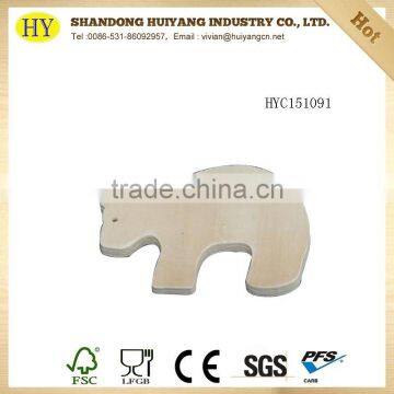 Wall Decoration Unfinished Woode Crafts of Animals photo-3